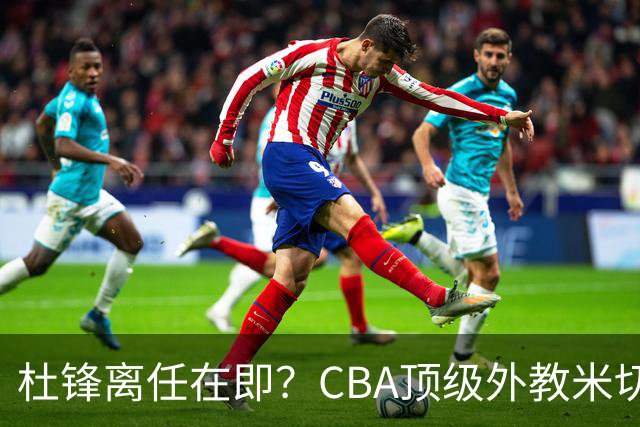 杜锋离任在即？CBA顶级外教米切尔或将加盟广东队，年薪预计破千万